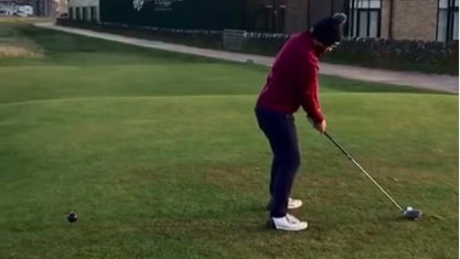 WATCH: Golfer accidentally hits building on Road Hole at St. Andrews